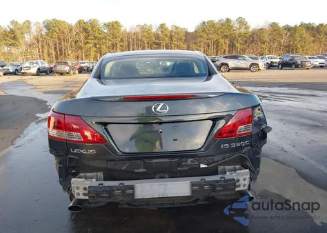 2010 Lexus Is 350C from USA, damaged, VIN JTHFE2C28A2502831
